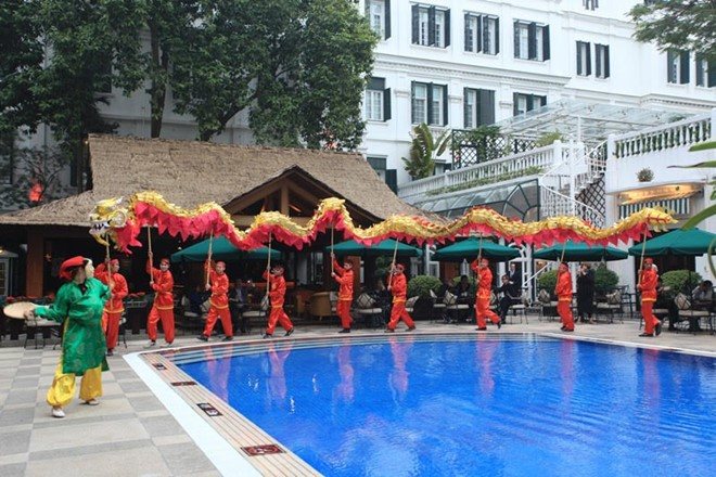 Phiên chợ quê mừng năm mới tại khách sạn Sofitel Legend Metropole Hà Nội